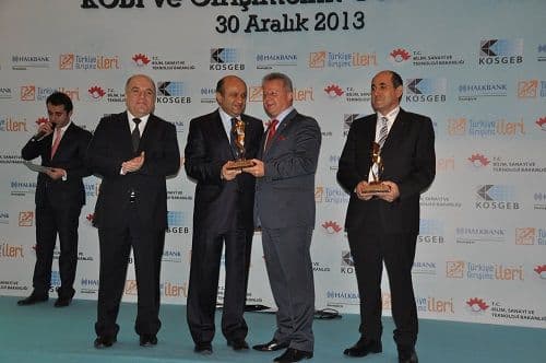 Sakaryalı firmaya, yılın inovatif KOBİ'si ödülü