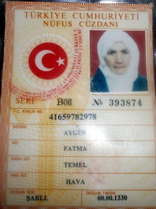 102 yaşındaki Fatma Nine hayatını kaybetti