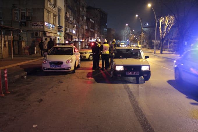 Yılbaşı denetimlerinde sürücülere ceza yağdı