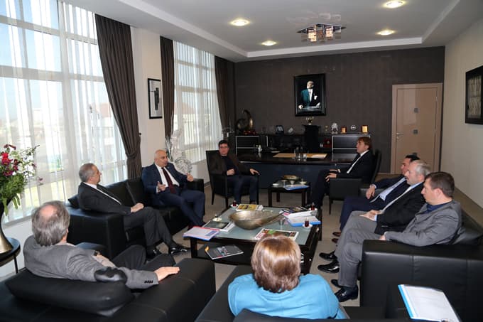 CHP Milletvekili Engin Özkoç, SATSO'da