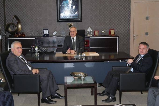 MHP'li Ünver, SATSO'yu ziyaret etti