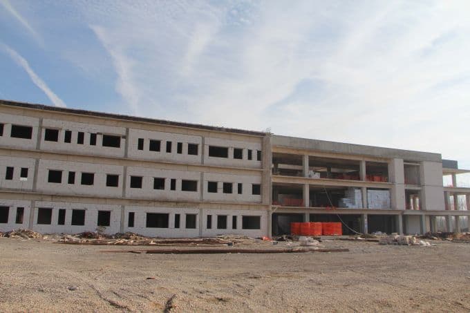 Hendek MYO inşaatı, hızla devam ediyor