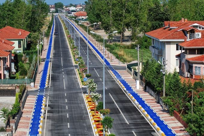 Erenler'de, yeni duble yollar trafiği rahatlattı