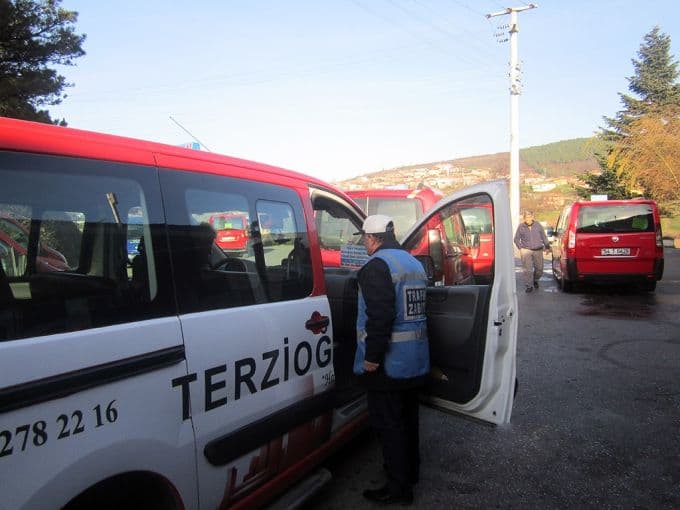 Toplu taşıma araçları denetlendi