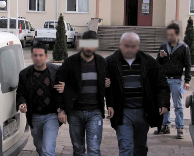 Çaldığı otomobille fazla kaçamadı