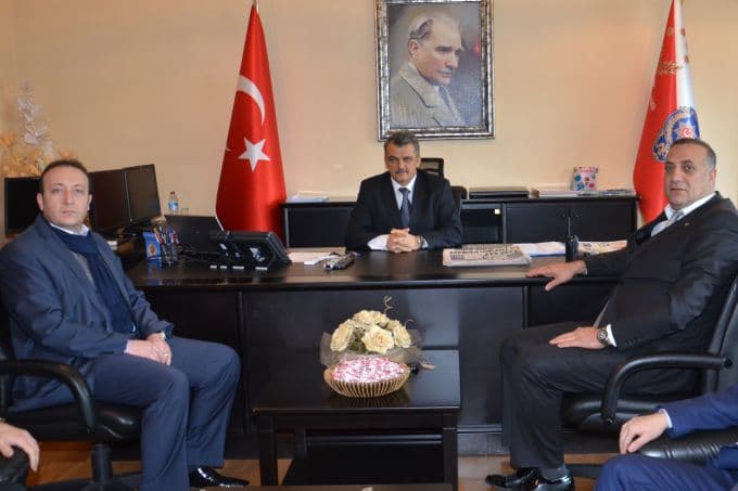 Berberler Odası'ndan yeni Emniyet Müdürü'ne ziyaret