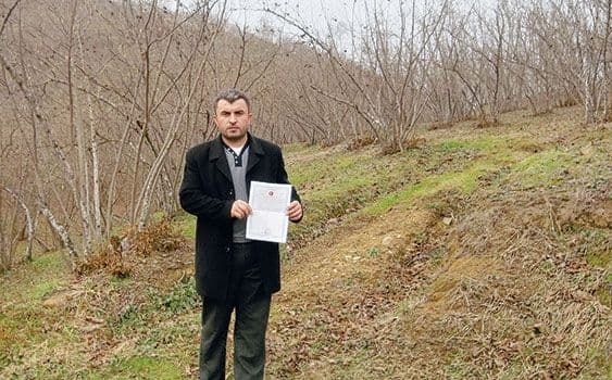 Bankanın el koyduğu arazilerini, geri aldılar