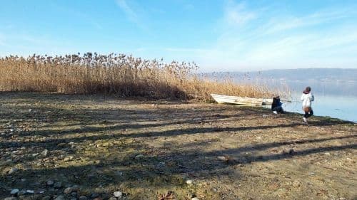 Sapanca Gölü'nde kuraklık kritik seviyede