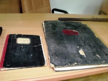 90 yıllık Osmanlıca ve Latince yazılı defterler koruma altına alındı