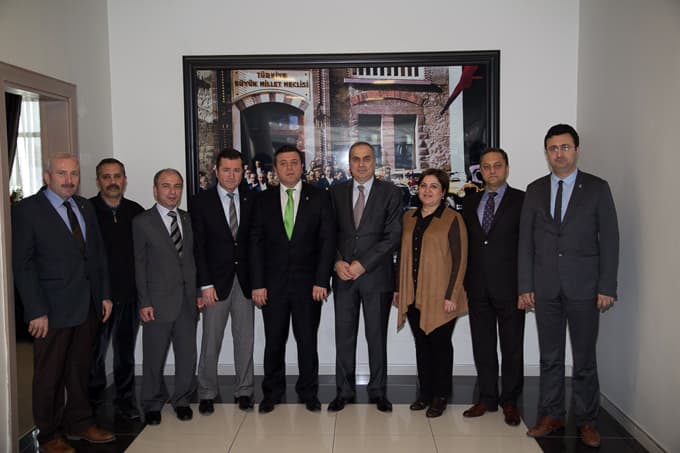 BBP Büyükşehir Belediye Başkan Adayı Bayrak, SATSO'da