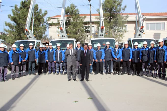 SEDAŞ, arıza bakımda görev yapan araç filosunu yeniledi