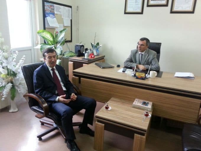 Milletvekili Çelik, eski okulunu ziyaret etti