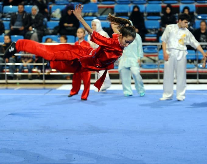 Sakarya'da 200 wushu sporcusu madalya için yarıştı