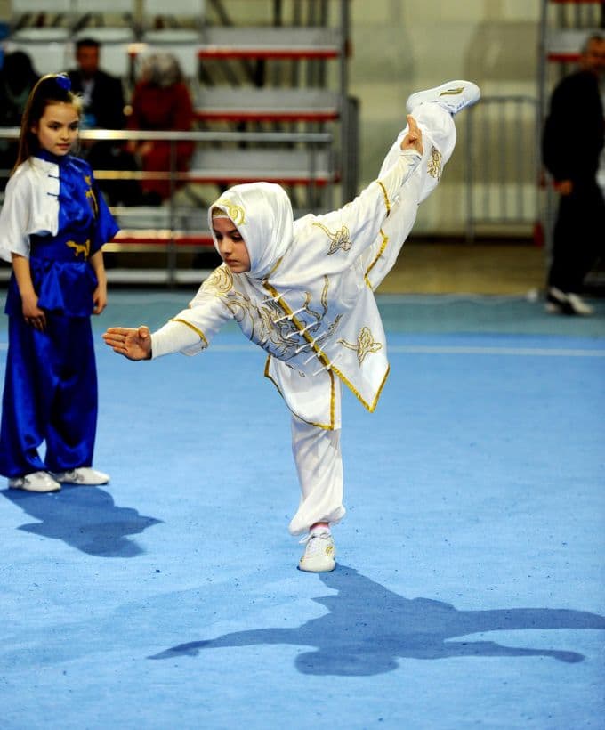 Sakarya'da 200 wushu sporcusu madalya için yarıştı