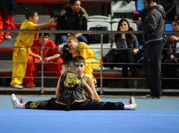 Sakarya'da 200 wushu sporcusu madalya için yarıştı