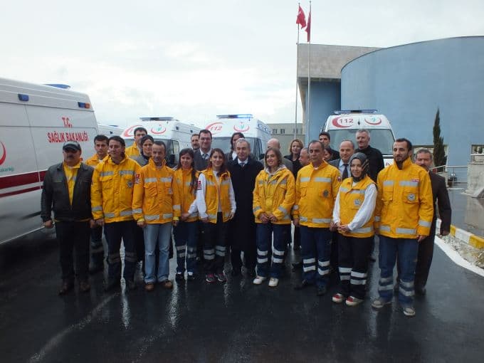 Sağlık Bakanlığı'ndan Sakarya'ya 8 yeni ambulans