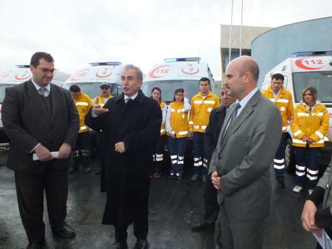 Sağlık Bakanlığı'ndan Sakarya'ya 8 yeni ambulans