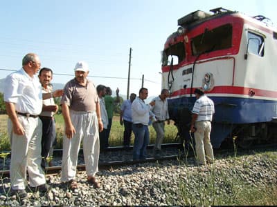 Pamukova'da Tren Kazası