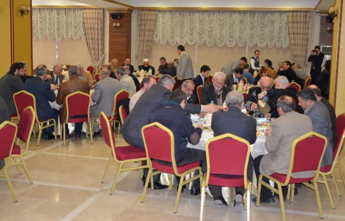 Toçoğlu ve Öztürk muhtarlarla bir araya geldi
