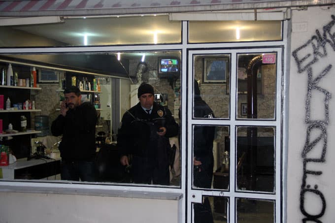 Düğün için geldiler, darp edildiler