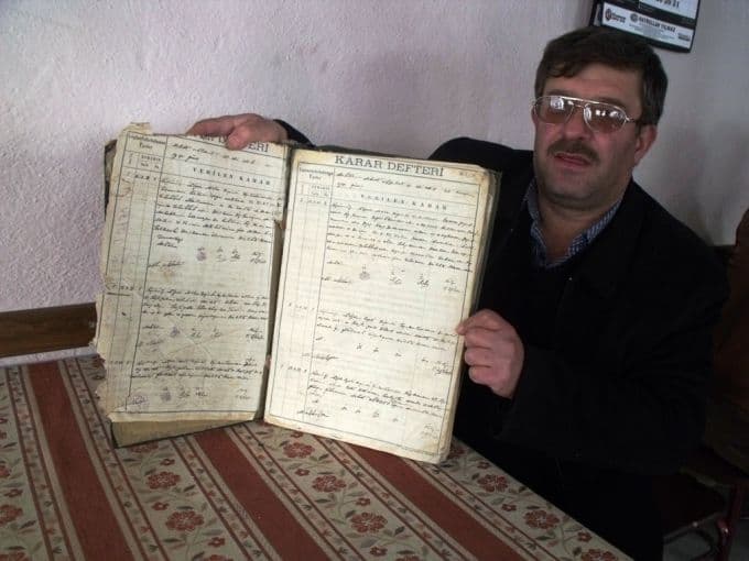 76 yıllık defterde ortaya çıkan ilginç ayrıntı