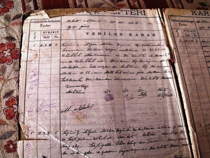 76 yıllık defterde ortaya çıkan ilginç ayrıntı