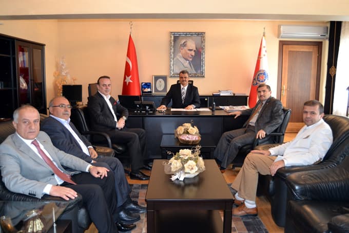 Emniyet Müdürü Babadağı, misafirlerini ağırladı