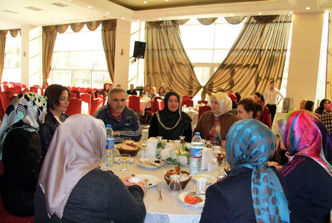 Başkan İnci, HGM'de esnaflık yapan bayanlarla bir araya geldi