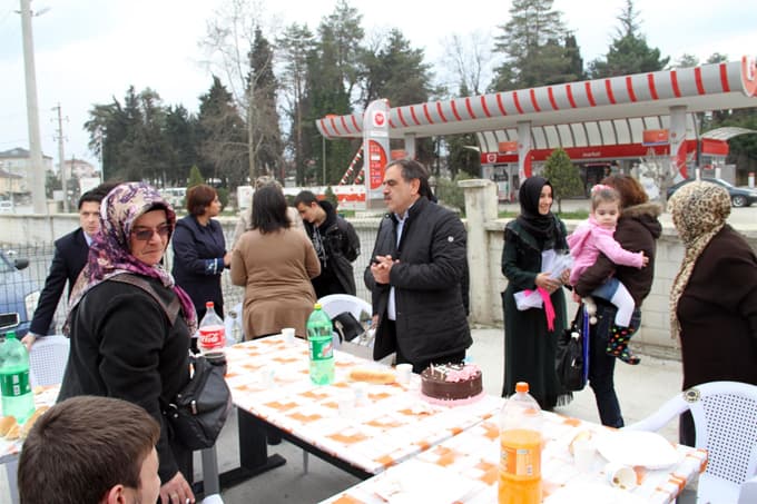 Akyazı SGM'den Başkan Yazıcıya teşekkür plaketi