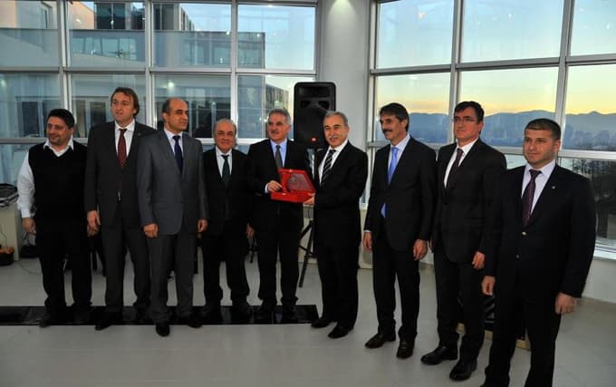 Teknokent, birinciliğini kokteylle kutladı