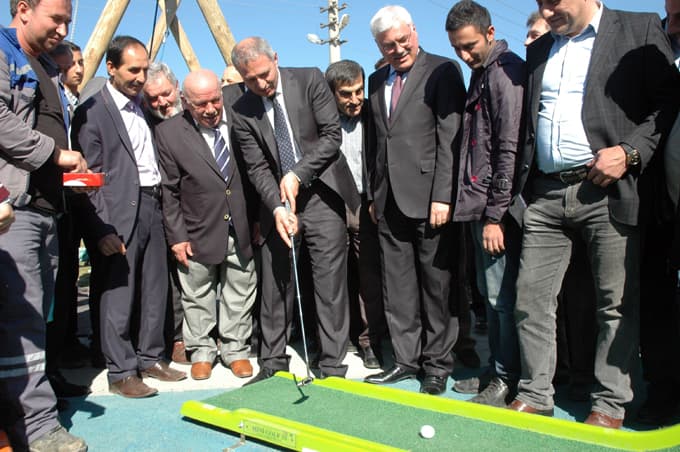 Temalı Çocuk Parkı açılışı çocuklarla yapıldı