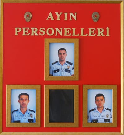 Emniyet Müdürlüğü'nde Ayın Personelleri Belli Oldu