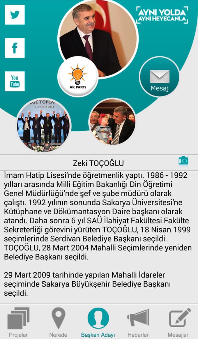 Sosyal medya alanında bir ilk