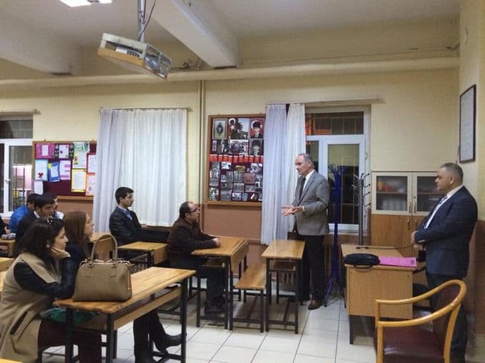 Sandıkçı'dan stajyer öğretmenlere önemli nasihatler