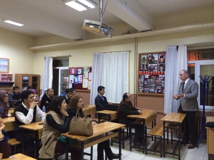 Sandıkçı'dan stajyer öğretmenlere önemli nasihatler