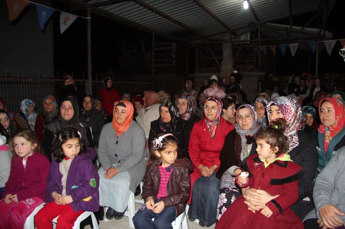 Kargalı Hanbaba Mahallesi'nde, Başkan İnci'ye sevgi seli