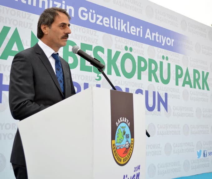 Beşköprü Park açılış töreni