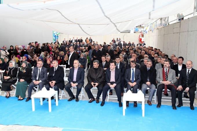 Hacımercan İçmesuyu Arıtma Tesisi açıldı