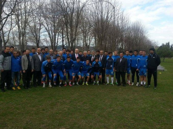 Saadet Partili adaylardan Sakaryaspor'a ziyaret
