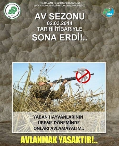 Avcılar dikkat! Av sezonu sona erdi