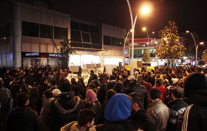Sakarya'da, Berkin Elvan eylemi