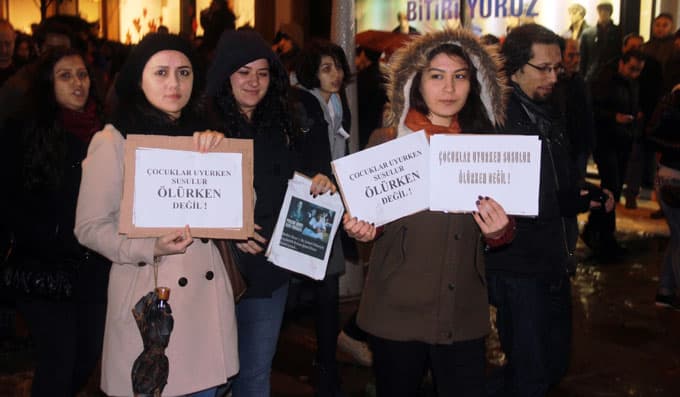 Sakarya'da, Berkin Elvan eylemi