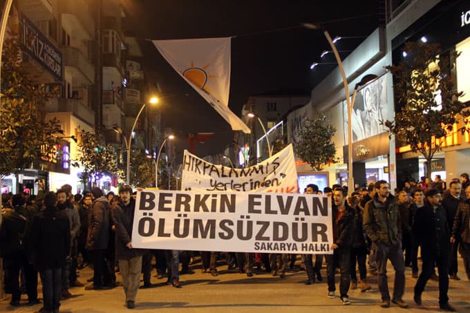 Sakarya'da Berkin Elvan eylemi