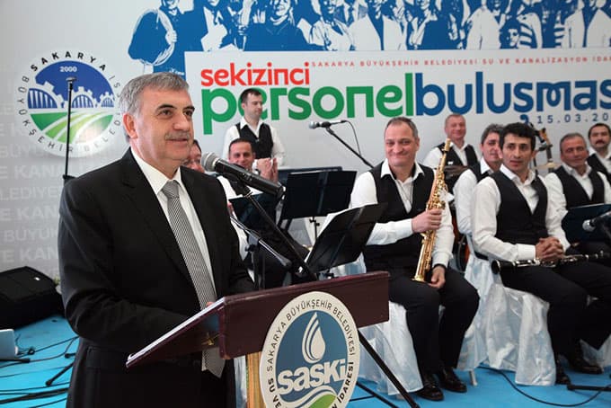 SASKİ 8'inci Personel Toplantısı gerçekleştirildi