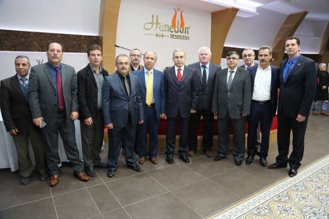 Vali Büyük, veda yemeğine katıldı