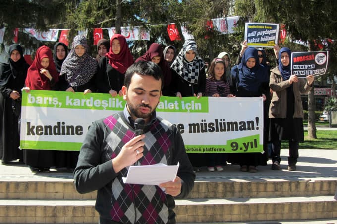 'İslam yoksa, çıkışta yok!'