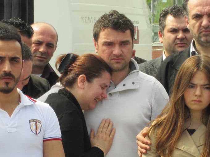 Öldürüldüğü yerde basın açıklaması yapıldı
