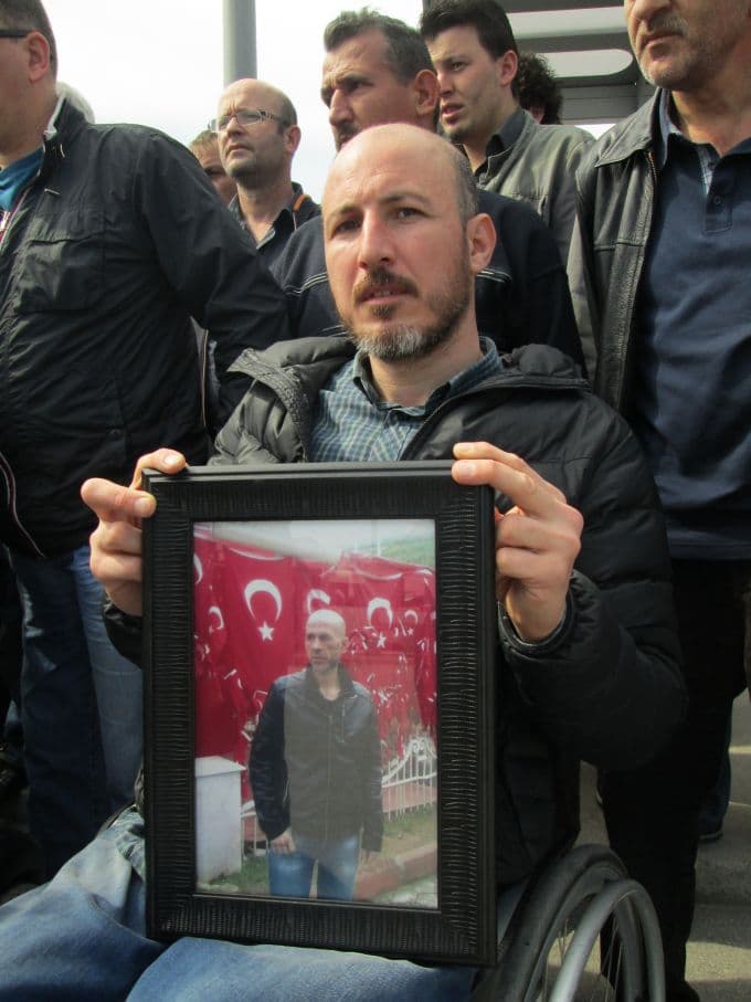 Öldürüldüğü yerde basın açıklaması yapıldı