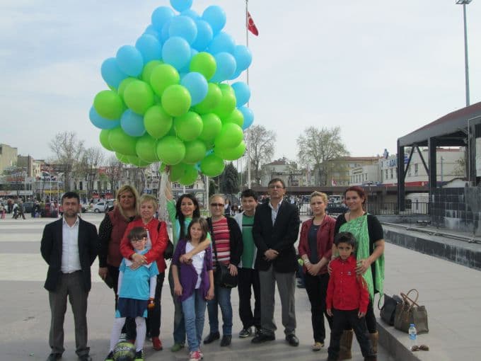 Down Sendromu Günü'nü coşkuyla kutladılar