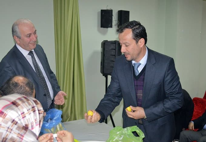 Çayköy'de ev kuraları çekildi